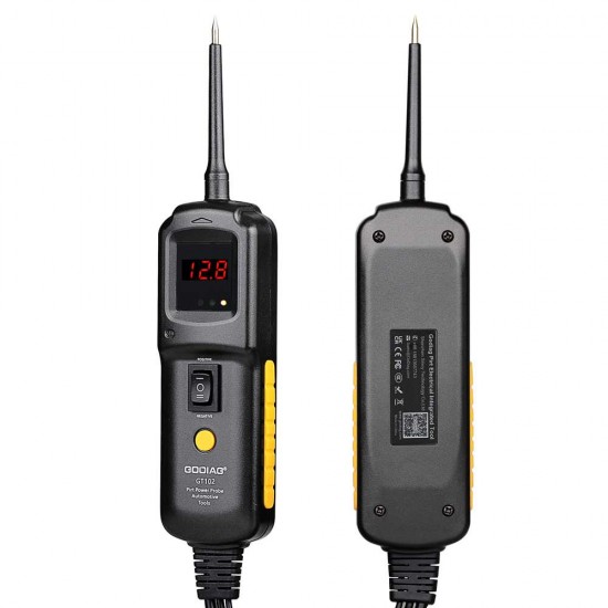 GODIAG GT102 PIRT Power Probe + Car Power Line Fault Finding + Fuel Injector Cleaning and Testing +