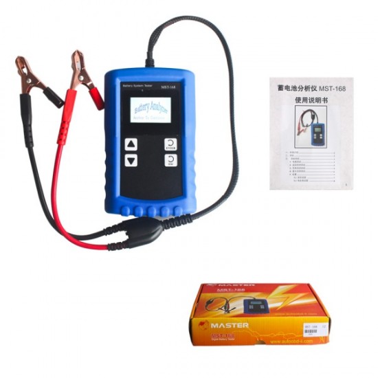 MST-168 Portable Digital Battery Analyzer with Powerful Function