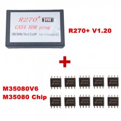 R270+ V1.20 For BMW CAS4 BDM Programmer Plus M35080V6 M35080 Chip for Xmas Promotion