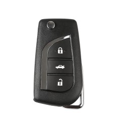 5pcs XN008 XHORSE Toyota Style Wireless Universal Remote Key 3 Buttons