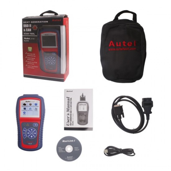 Autel AutoLink AL419 OBD II and CAN scan tool