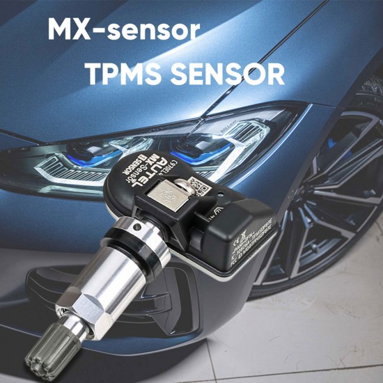 Autel MX-Sensor 315MHz+433MHz 2 in 1 Universal Programmable TPMS Sensor Metal/Rubber