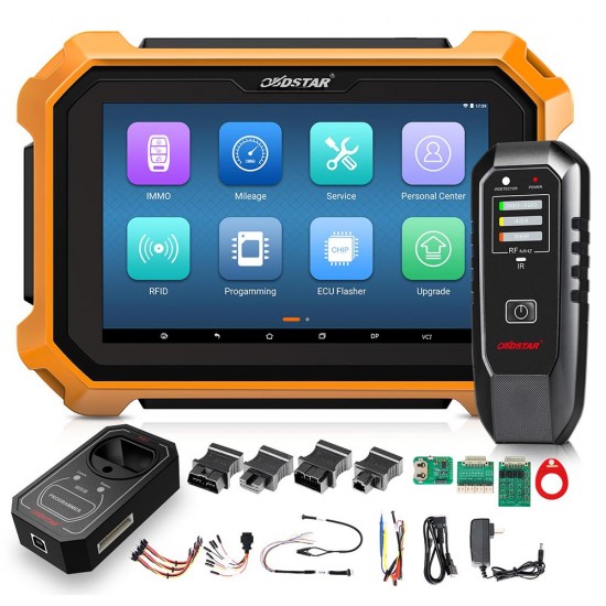 OBDSTAR X300 DP Plus PAD2 C Package Full Version Get Free Renault Convertor and FCA 12+8 Adapter