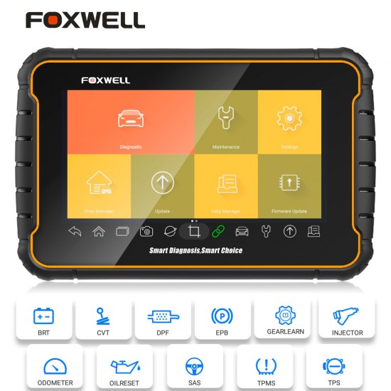 Foxwell GT60 Android Tablet Full System Scanner Support 19+ Special Functions