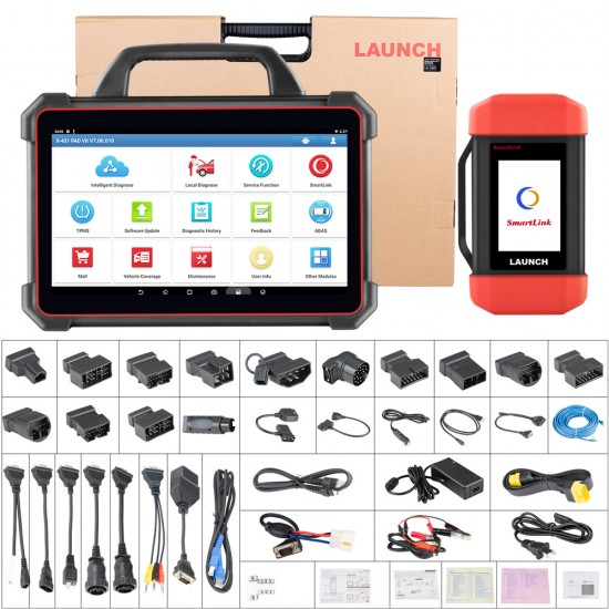 Launch X431 PAD VII PAD 7 Automotive Diagnostic Tool Support Online Coding Programming and ADAS