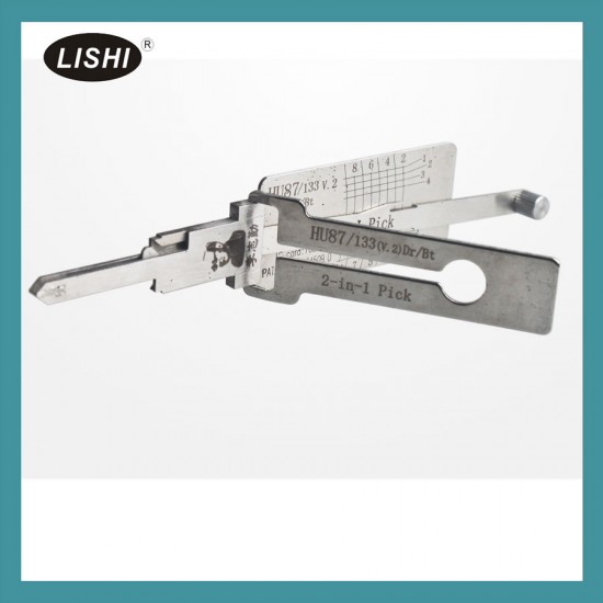 LISHI 2 in 1 Auto Pick and Decoder Locksmith Kit 77pcs