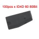 ID4D(60) Transponder Chip (80Bit) Blank 100 pcs/lot