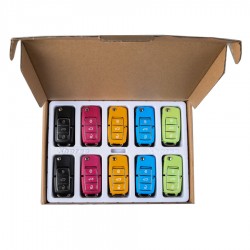 VVDI2 Volkswagen B5 Type Color Special Remote Key 3 Buttons 10pcs