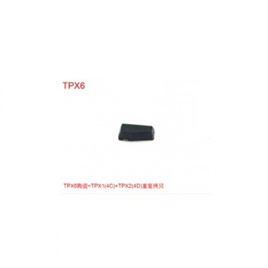TPX6 Chip=TPX1(4C)+TPX2(4D) (Can Copy Repeatly)