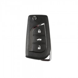 Xhorse VVDI Universal Remote Wire Key Toyota Type 3 Buttons XKTO00EN 5pcs/lot