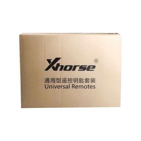Xhorse Universal Remote Keys (English Version) professional completed box including 39 Pieces for VV