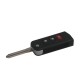 Flip Remote Key Shell 3 Button For Nissan