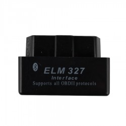 Super MINI ELM327 Bluetooth Version OBD2 Diagnostic Scanner Firmware V2.1 (Black)