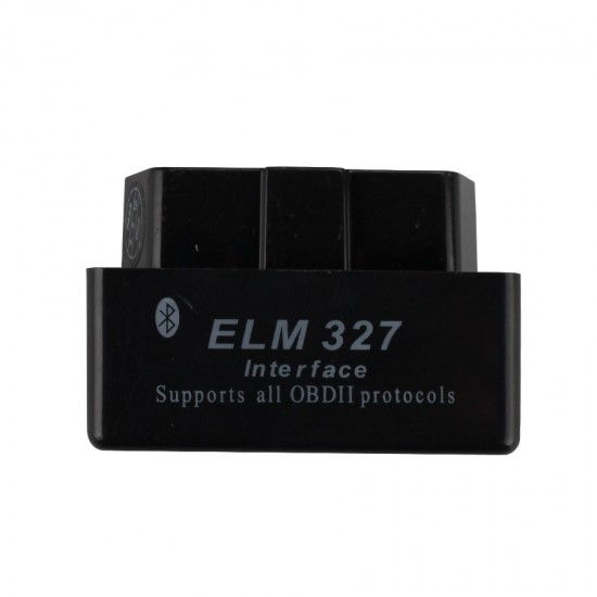 Super MINI ELM327 Bluetooth Version OBD2 Diagnostic Scanner Firmware V2.1 (Black)