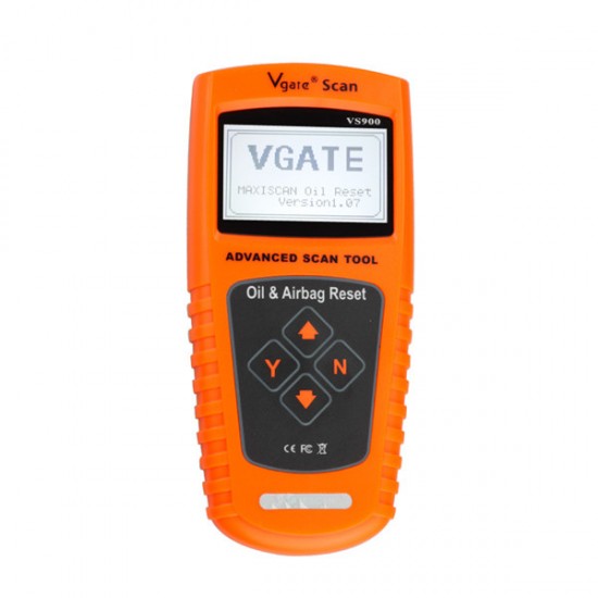 VS900 VGATE Oil Service and Airbag Reset Tool
