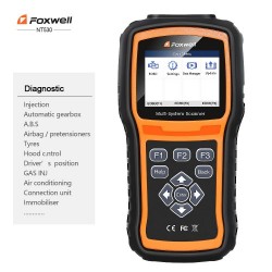 Foxwell NT530 BMW Full System Scanner with SRS, ABS, EPB, Oil Reset, DPF, SAS etc