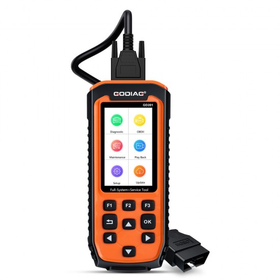 GODIAG GD201 Professional OBDII All-makes Full System Diagnostic Tool with 29 Service Reset Function