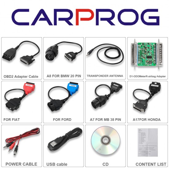 Carprog Full Perfect Online Version FW V8.21 SW V10.93