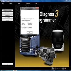 Newest Scania VCI 2 SDP3 V2.31.1 Software for Trucks/Buses