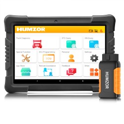 Humzor NexzDAS ND506 Plus Full Version 10 Inch Tablet Diesel Commercial Vehicles Diagnostic Tool wit