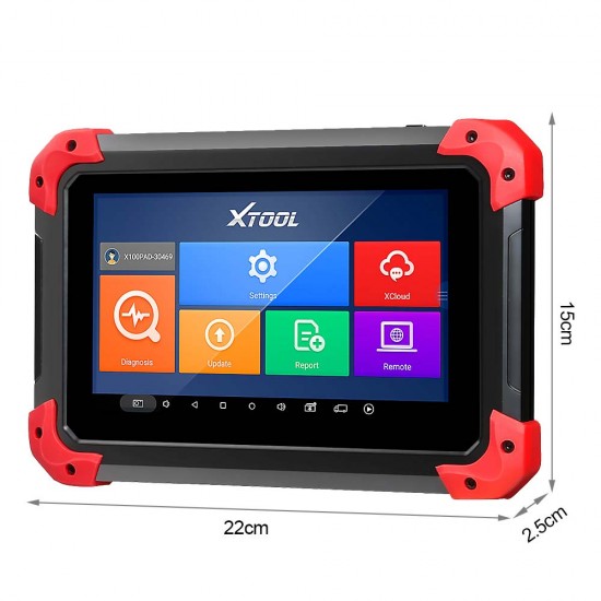 Newest XTOOL X100 PAD Auto Car Key Programmer With Oil Rest Tool And Odometer Adjustment