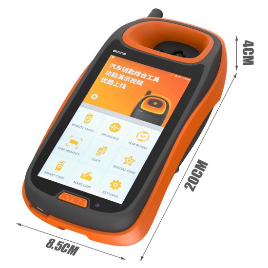 KYDZ Smart Key Programmer Android Handheld Supports Remote Test Frequency & Generate Chip