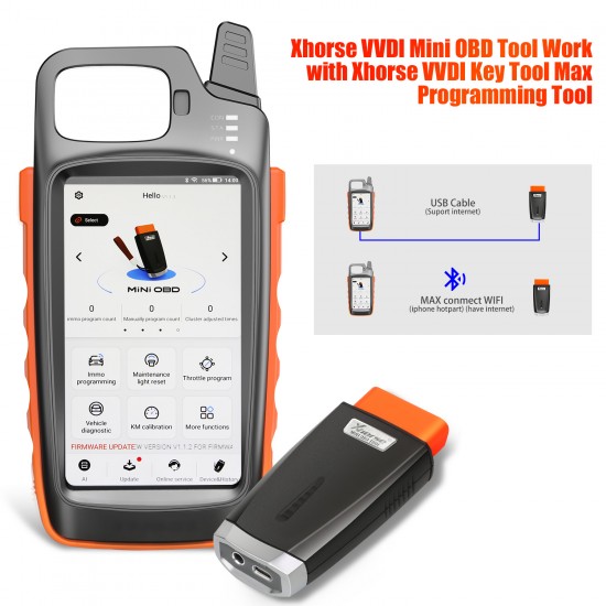 VVDI Mini OBD Tool For Xhorse VVDI Key Tool Max