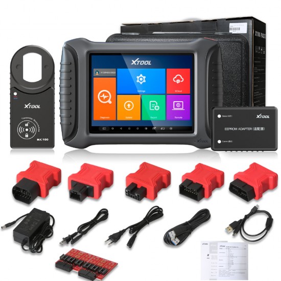 XTOOL X100 PAD3 Tablet Key Programmer with KC100 Global Version