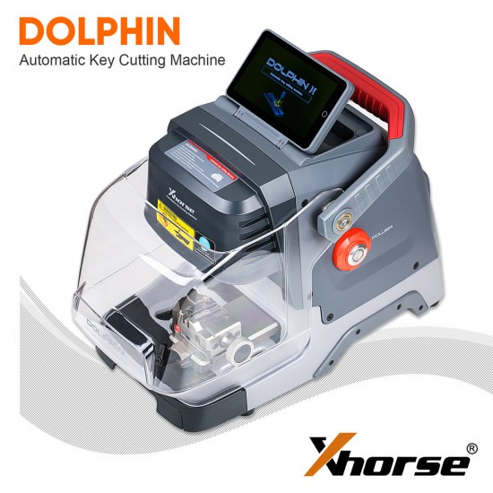Xhorse Dolphin II XP-005L Automatic Portable Key Cutting Machine with Adjustable Screen and Battery