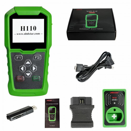 OBDSTAR H110 VAG I+C for MQB VAG IMMO + KM Tool Support NEC+24C64 and VAG 4th 5th IMMO