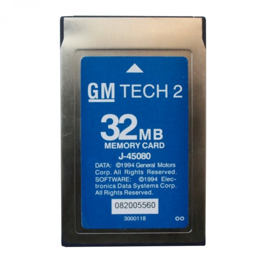 32MB Card for GM TECH2 (GM,OPEL,SAAB,ISUZU,Holden,SUZUKI) B