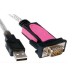 FTDI-FT232 USB 2.0 to Serial RS232 DB9 Converter/Adapter