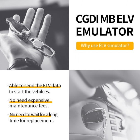 CGDI ELV Simulator Renew ESL for Benz 204 207 212 with CGDI MB