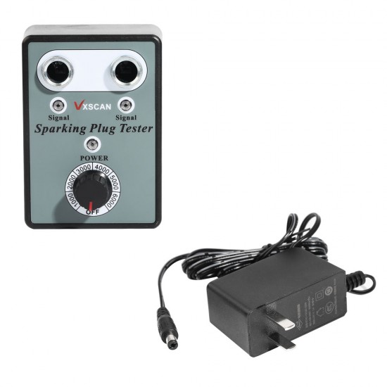 Car Spark Plug Tester with Adjustable Double Hole Detector
