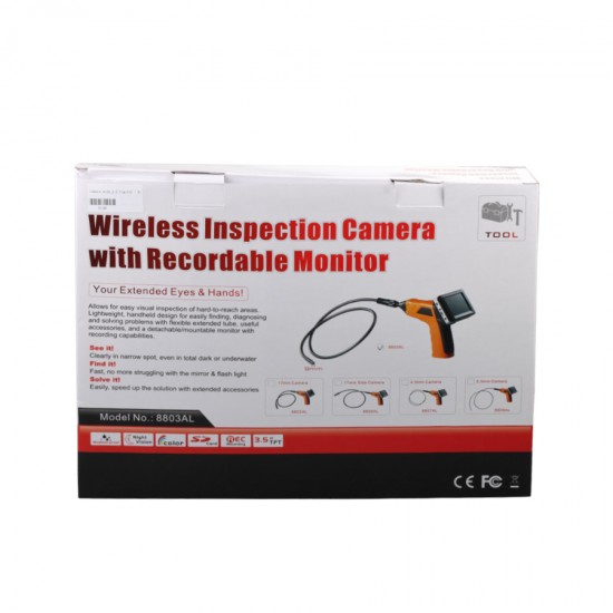 Wireless Inspection Camera with 3.5inch Monitor
