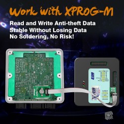 VXSCAN 8Pin BMW FEM-BDC 95128/95256 Chip Anti-theft Data Reading Adapter With 8pin Header Socket