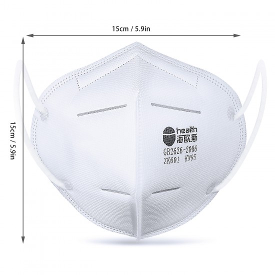 KN95 Masks with 2 pcs Filter Paper Protection Face Mask