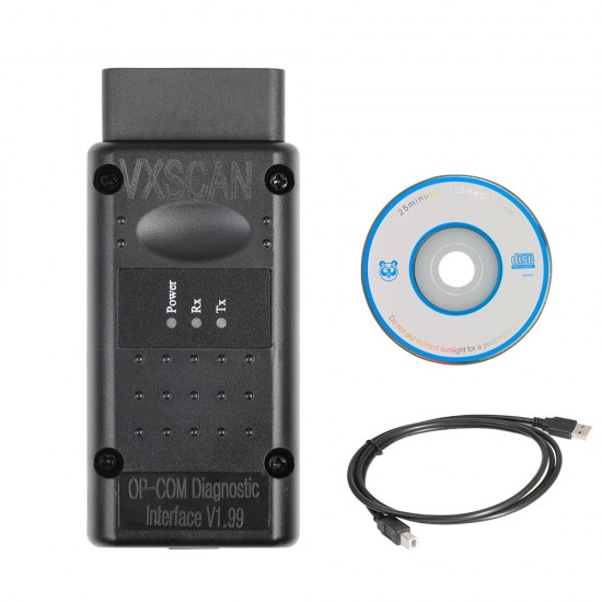 Opcom OP-Com Firmware V1.99 with PIC18F458 Chip and FTDI Chip CAN OBD2 Diagnostic Tool for Opel Supp