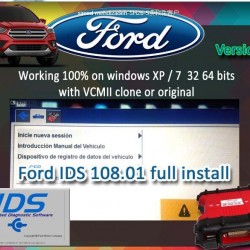 Ford VCM IDS V111.04 Full Software Contained in 500GB Hard Disk