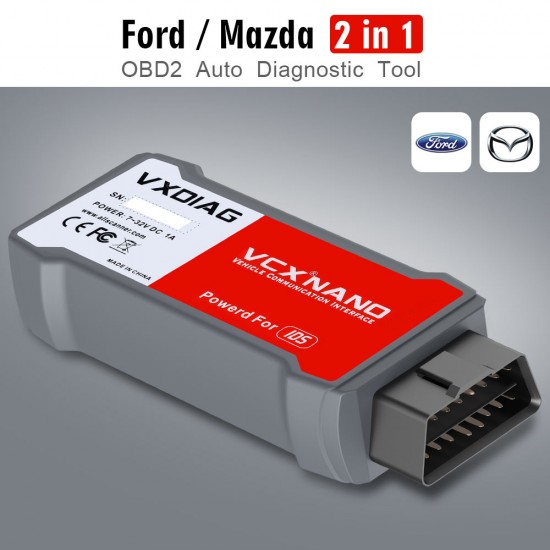 VXDIAG VCX Nano for Ford/Mazda 2 in 1 with IDS V122