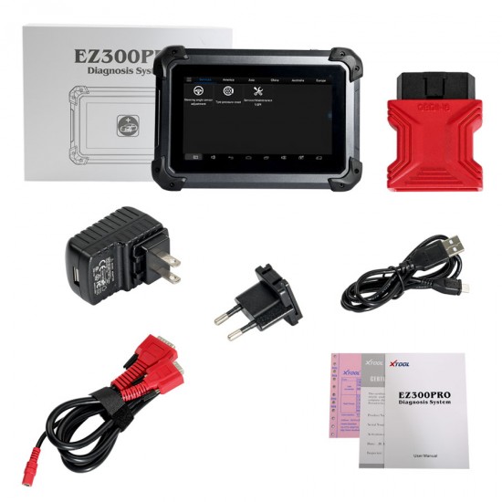 XTOOL EZ300 PRO With 5 Systems Diagnosis Engine,ABS,SRS,Transmission and TPMS Tablet Diagnosis