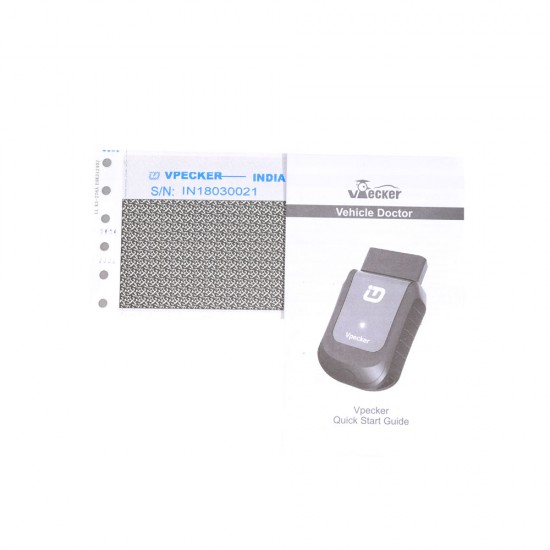 VPECKER Easydiag V8.2 Indian Version Wireless OBDII Scanner