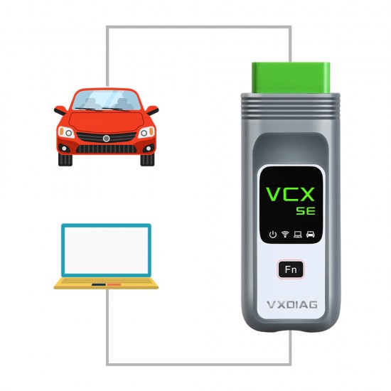 VXDIAG VCX SE Pro Diagnostic Tool with 3 Free Car Software