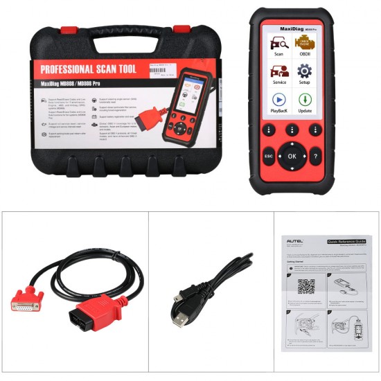 Autel MD808 Pro All Modules Scanner Code Reader (MD802 ALL+MaxicheckPro)