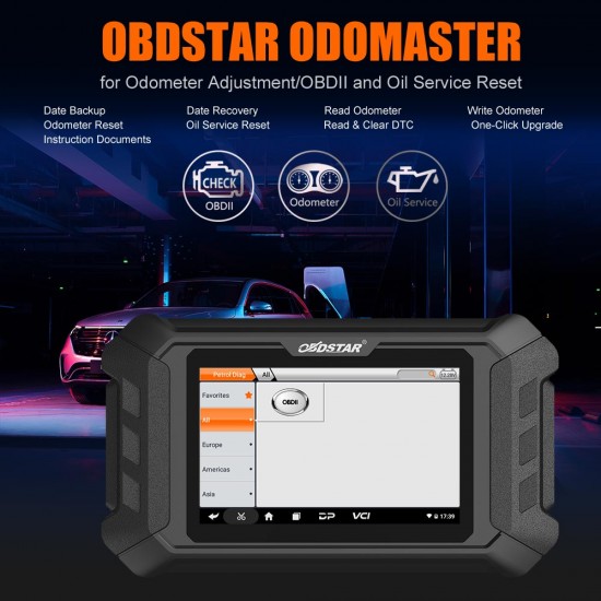 Obdstar ODO Master X300M+ for Odometer Adjustment OBDII and Oil Reset Functions