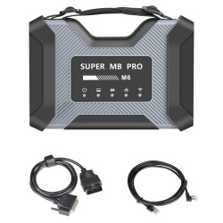 SUPER MB PRO M6 Wireless Star Diagnosis Tool Work on Both Cars and Trucks