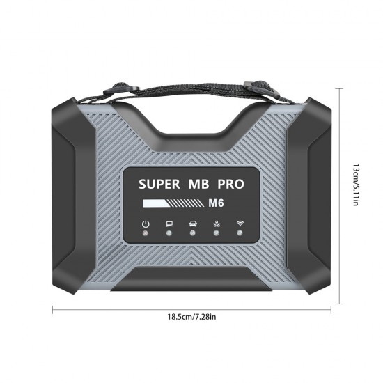 SUPER MB PRO M6 Wireless Star Diagnosis Tool Work on Both Cars and Trucks