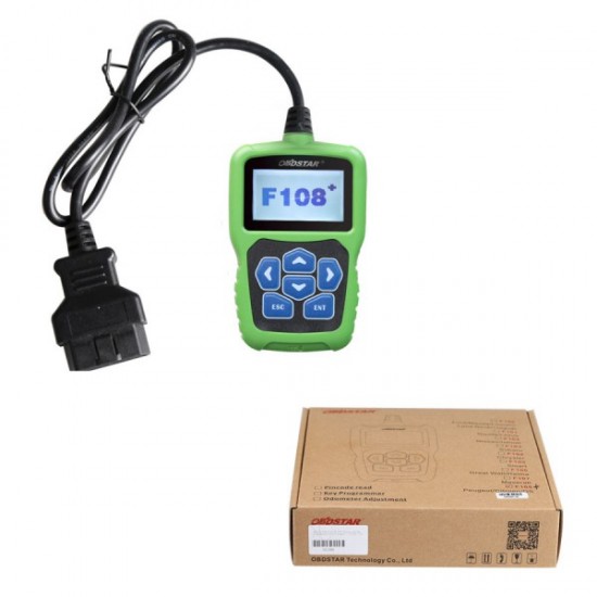 OBDSTAR F108+ PSA Pin Code Reading and Key Programming Tool Support CAN and K-Line