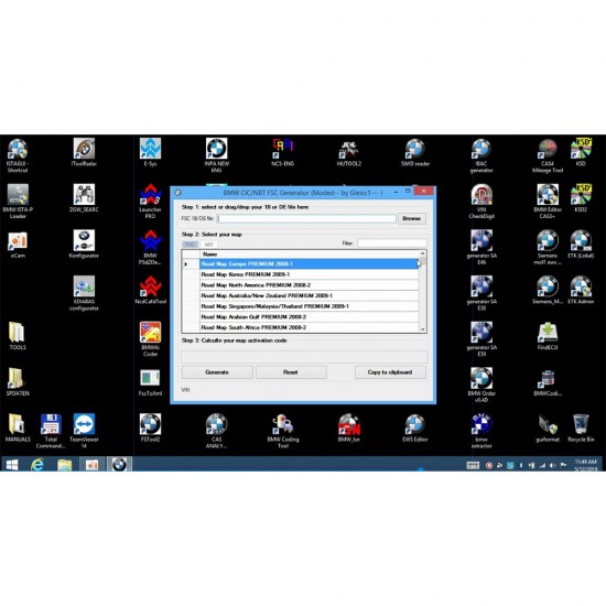 MOE BMW Engineering System All Software Original Use of BMW in 500GB HDD including One Time Free Act