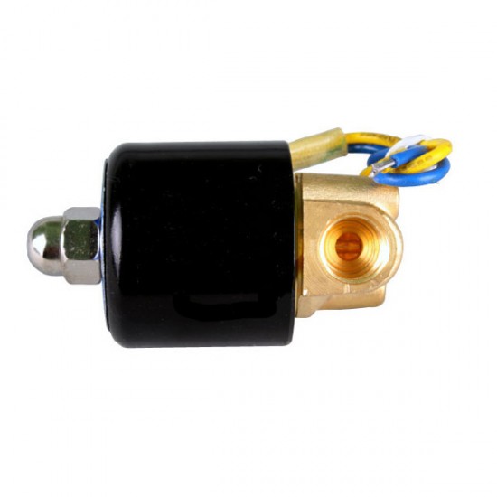 1/4" 12V DC Solenoid Valve for Train Water Air Pipeline